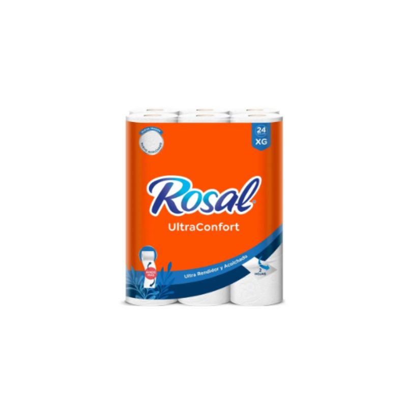 Papel higienico Rosal 6 rollos